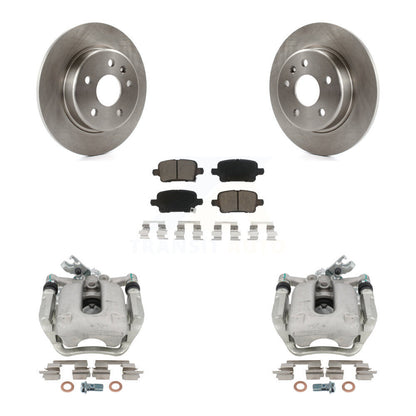 Kit de rotors d'étrier de frein à disque arrière et de plaquettes en céramique pour Chevrolet Cruze