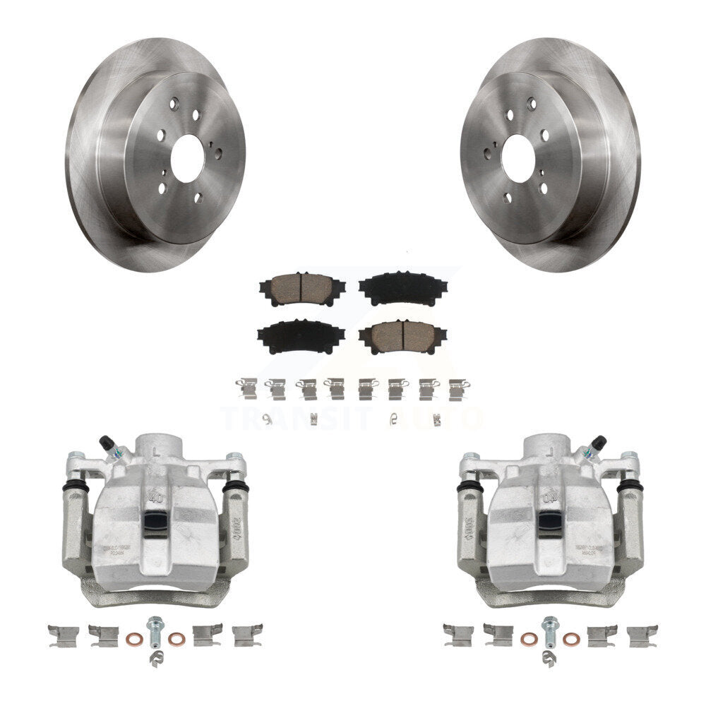 Rotors d'étrier de frein arrière et Kit de plaquettes en céramique, pour Toyota Sienna Lexus RX350 RX450