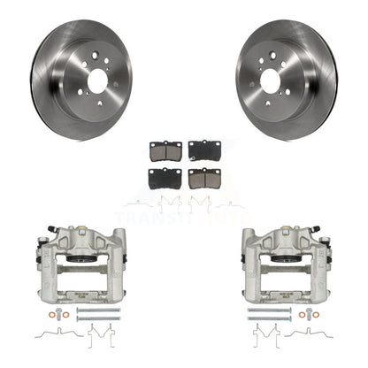 Kit de rotors d'étrier de frein à disque arrière et de plaquettes en céramique pour Lexus IS250 GS300