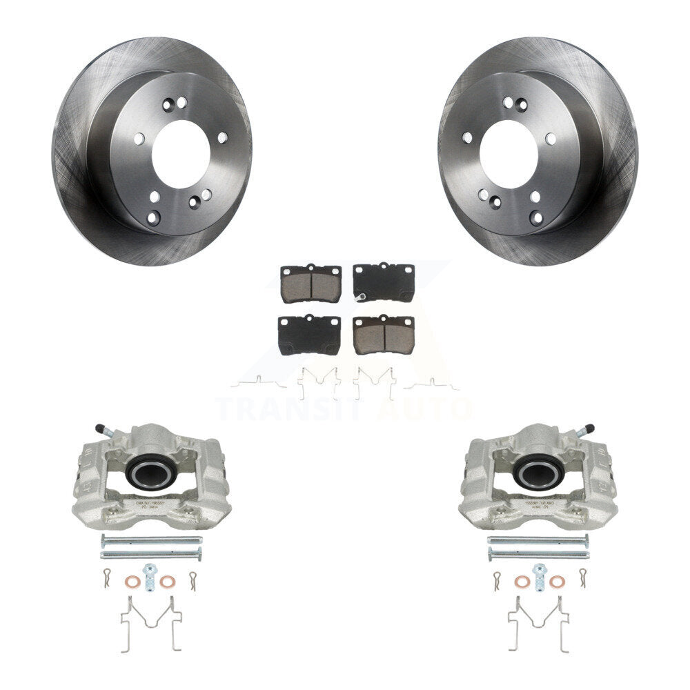 Kit de rotors d'étrier de frein à disque arrière et de plaquettes en céramique pour Lexus IS250 KC8-100443C