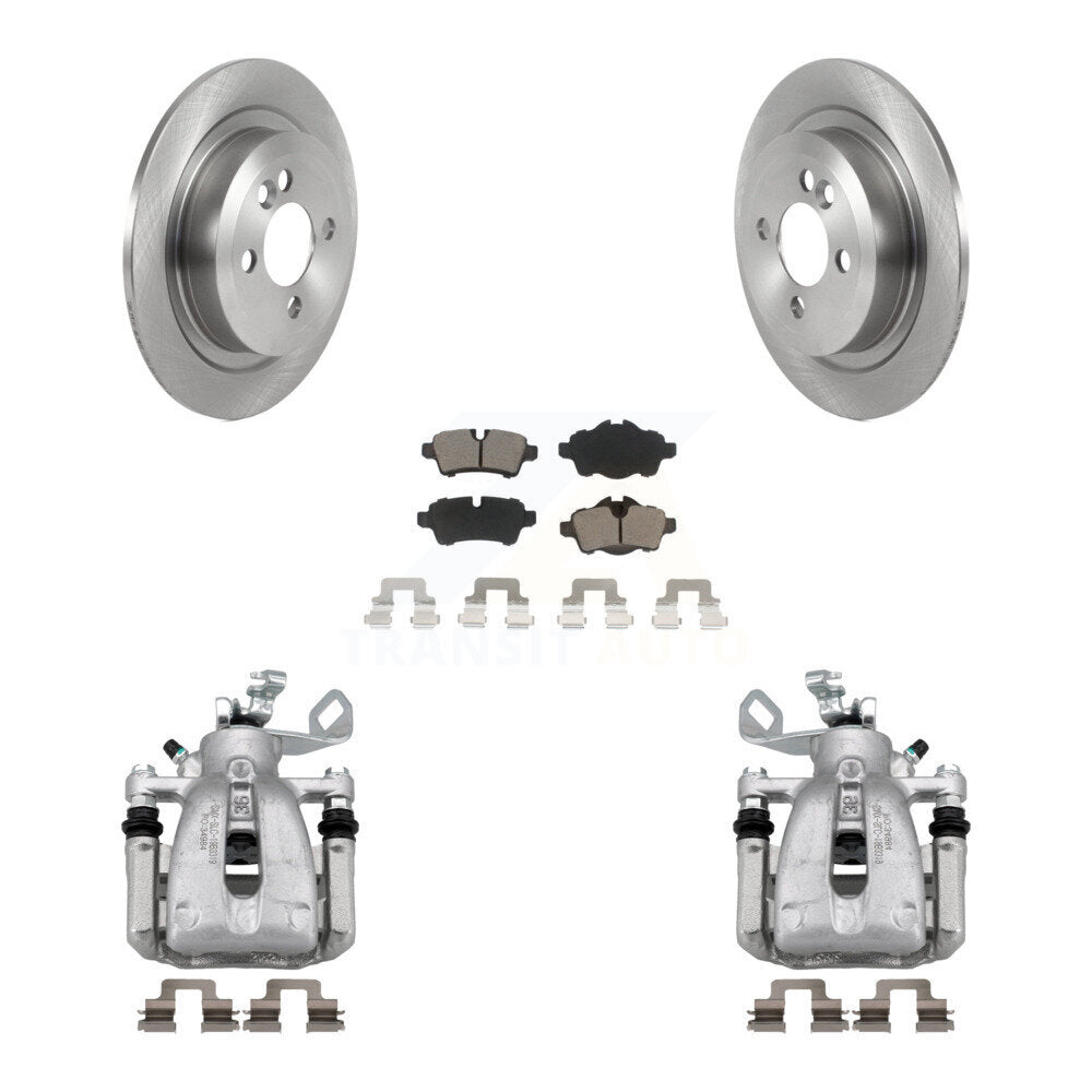 Kit de rotors d'étrier de frein à disque arrière et de plaquettes en céramique pour Mini Cooper KC8-100447C