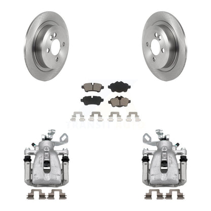 Kit de rotors d'étrier de frein à disque arrière et de plaquettes en céramique pour Mini Cooper KC8-100447C