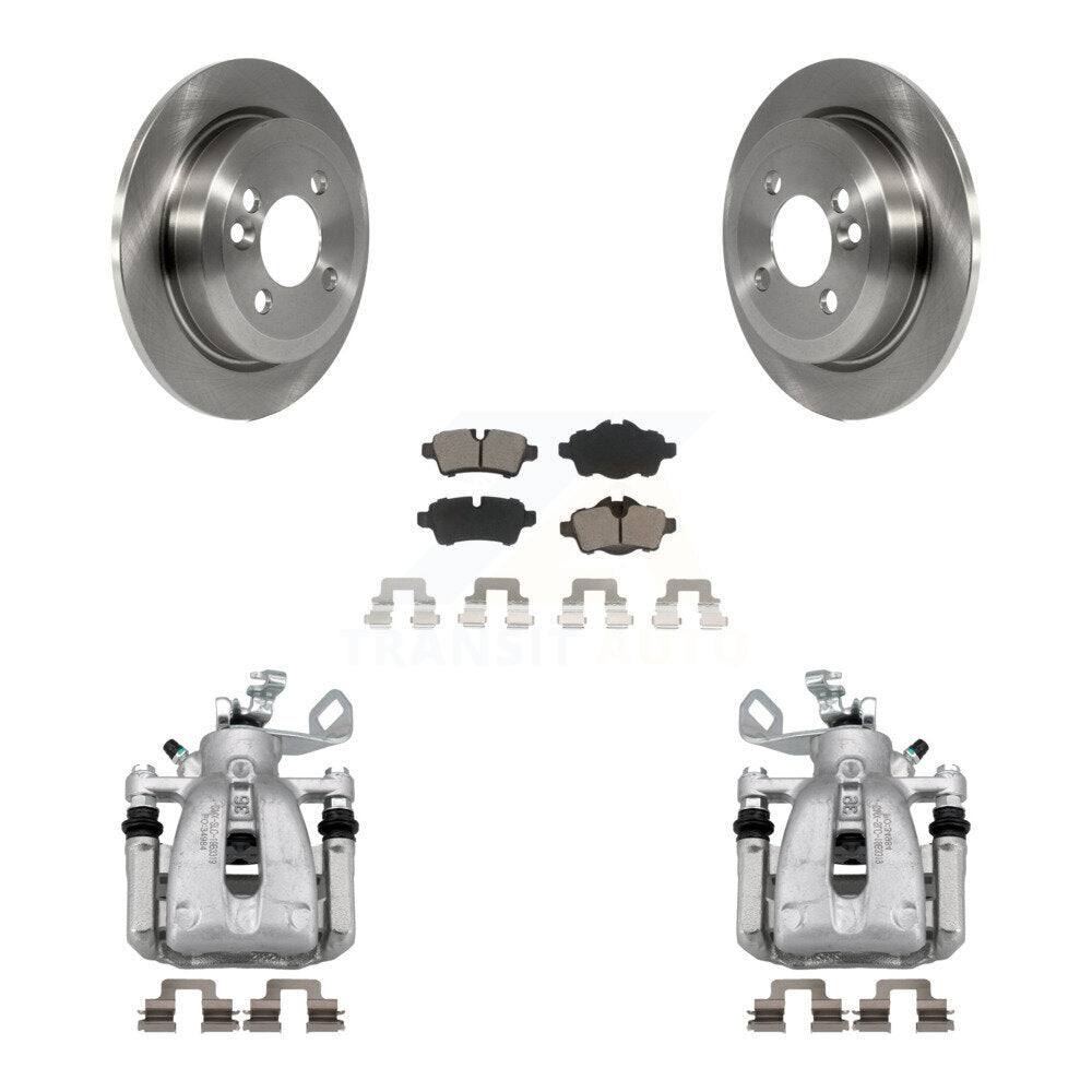 Kit de rotors d'étrier de frein à disque arrière et de plaquettes en céramique pour Mini Cooper KC8-100448C