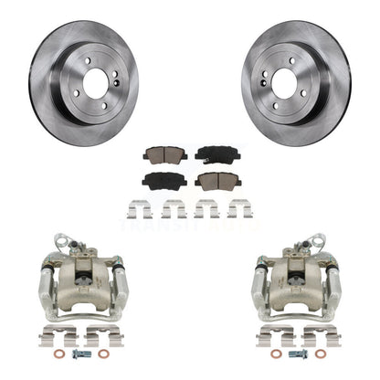 Kit de rotors d'étrier de frein à disque arrière et de plaquettes en céramique pour Kia Rio KC8-100464C