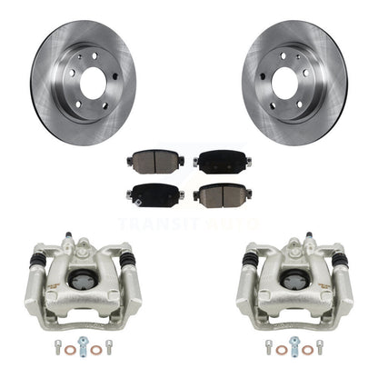 Kit de rotors d'étrier de frein à disque arrière et de plaquettes en céramique pour Mazda 3 Sport