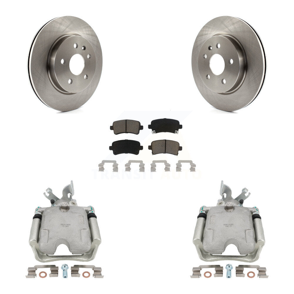 Kit de rotors d'étrier de frein à disque arrière et de plaquettes en céramique pour Buick LaCrosse Allure