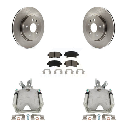 Kit de rotors d'étrier de frein à disque arrière et de plaquettes en céramique pour Buick LaCrosse Allure