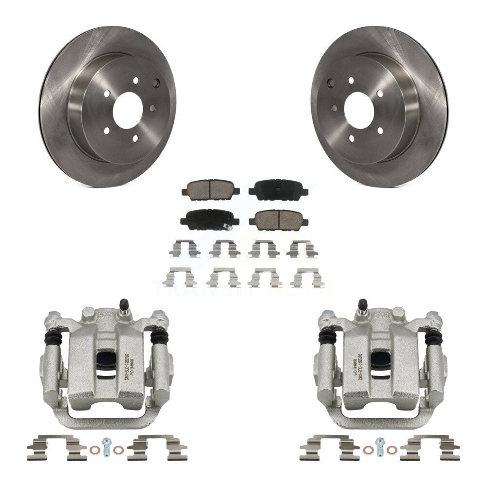 Kit de rotors d'étrier de frein à disque arrière et de plaquettes en céramique pour Nissan Murano Quest