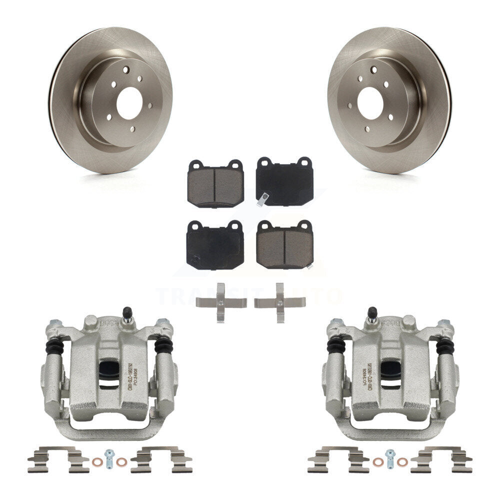 Kit de plaquettes en céramique pour rotors d'étrier de frein arrière, pour INFINITI G35 03 avec frein Brembo