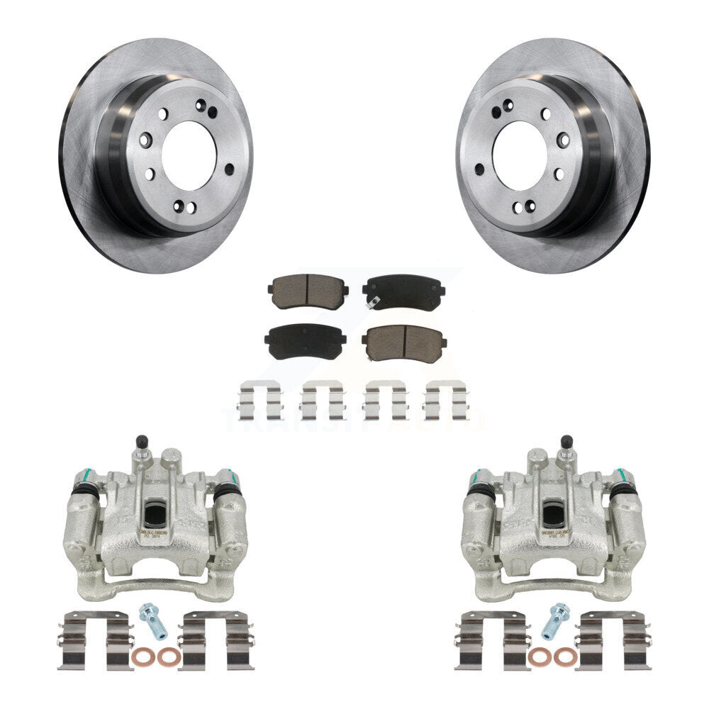 Rotor d'étrier de frein arrière et Kit de plaquettes en céramique, pour Hyundai Tucson Kia Sportage FW