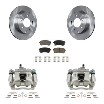 Kit de rotors d'étrier de frein à disque arrière et de plaquettes en céramique pour Hyundai Tucson