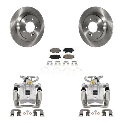 Kit de rotors d'étrier de frein à disque arrière et de plaquettes en céramique pour Hyundai Ioniq Kia Niro