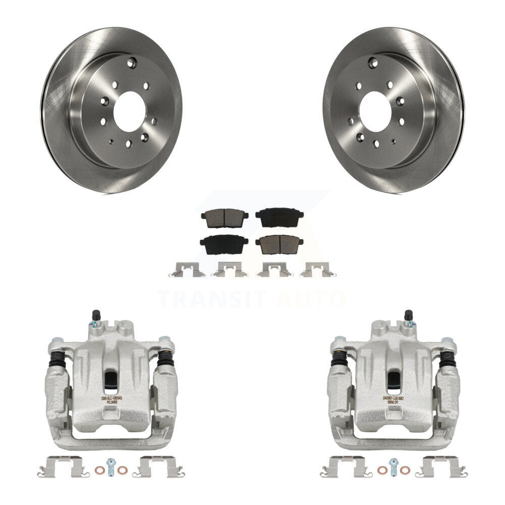 Rotors d'étrier de frein arrière et Kit de plaquettes en céramique, pour Ford Edge Mazda CX-7 Lincoln MK