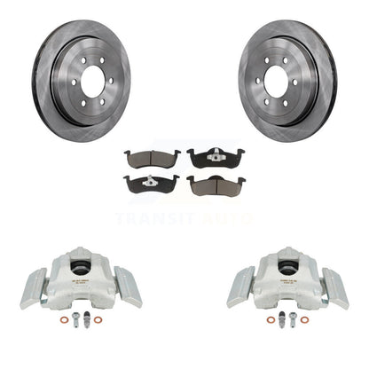 Rotor d'étrier de frein arrière et Kit de plaquettes en céramique pour Ford Expedition Lincoln Navigato