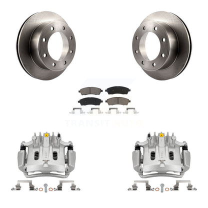 Kit de rotors d'étrier de frein à disque arrière et de plaquettes en céramique pour Ford Excursion