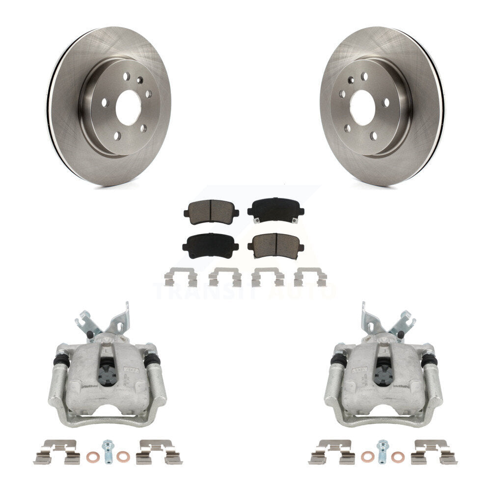 Rotors d'étrier de frein à disque arrière et Kit de plaquettes en céramique pour Buick Regal LaCrosse 2.4