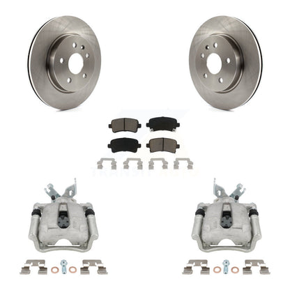 Rotors d'étrier de frein à disque arrière et Kit de plaquettes en céramique pour Buick Regal LaCrosse 2.4