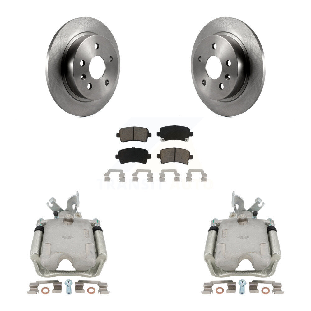 Kit de rotors d'étrier de frein à disque arrière et de plaquettes en céramique pour Buick Regal LaCrosse