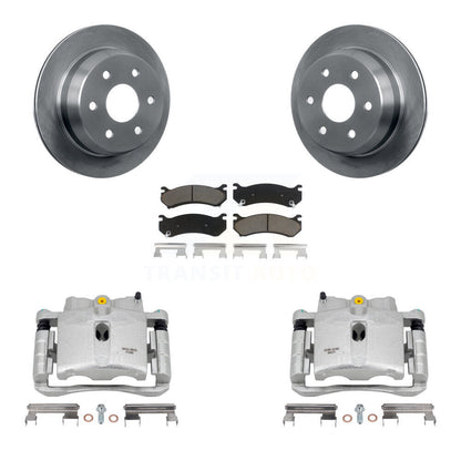 Rotor d'étrier de frein arrière et Kit de plaquettes en céramique pour Chevrolet Silverado 2500 HD GM