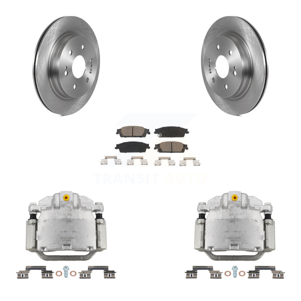 Kit de Rotor d'étrier de frein arrière et de plaquettes en céramique, pour Chevrolet Silverado 1500 LD GM