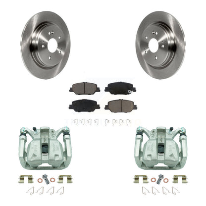 Kit de rotors d'étrier de frein à disque arrière et de plaquettes en céramique pour Honda CR-V 2017 – 2022