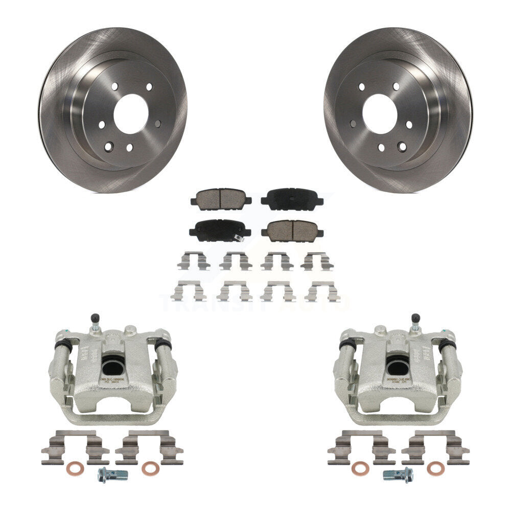 Kit de Rotor d'étrier de frein arrière et de plaquettes en céramique, pour Nissan Rogue Sport Qashqai LEA