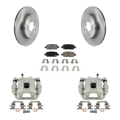 Kit de rotors d'étrier de frein à disque arrière et de plaquettes en céramique pour Nissan Rogue Sport LEAF