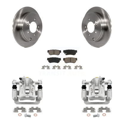 Kit de rotors d'étrier de frein à disque arrière et de plaquettes en céramique pour Hyundai Azera 2006-2009