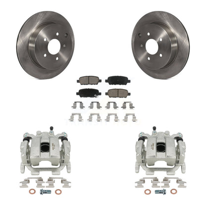 Kit de rotors d'étrier de frein à disque arrière et de plaquettes en céramique pour INFINITI FX35 2009-2012
