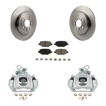 Kit de rotors d'étrier de frein à disque arrière et de plaquettes en céramique pour Ford Edge Lincoln MKX
