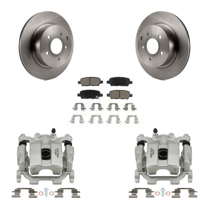 Kit de rotors d'étrier de frein à disque arrière et de plaquettes en céramique pour Nissan Maxima