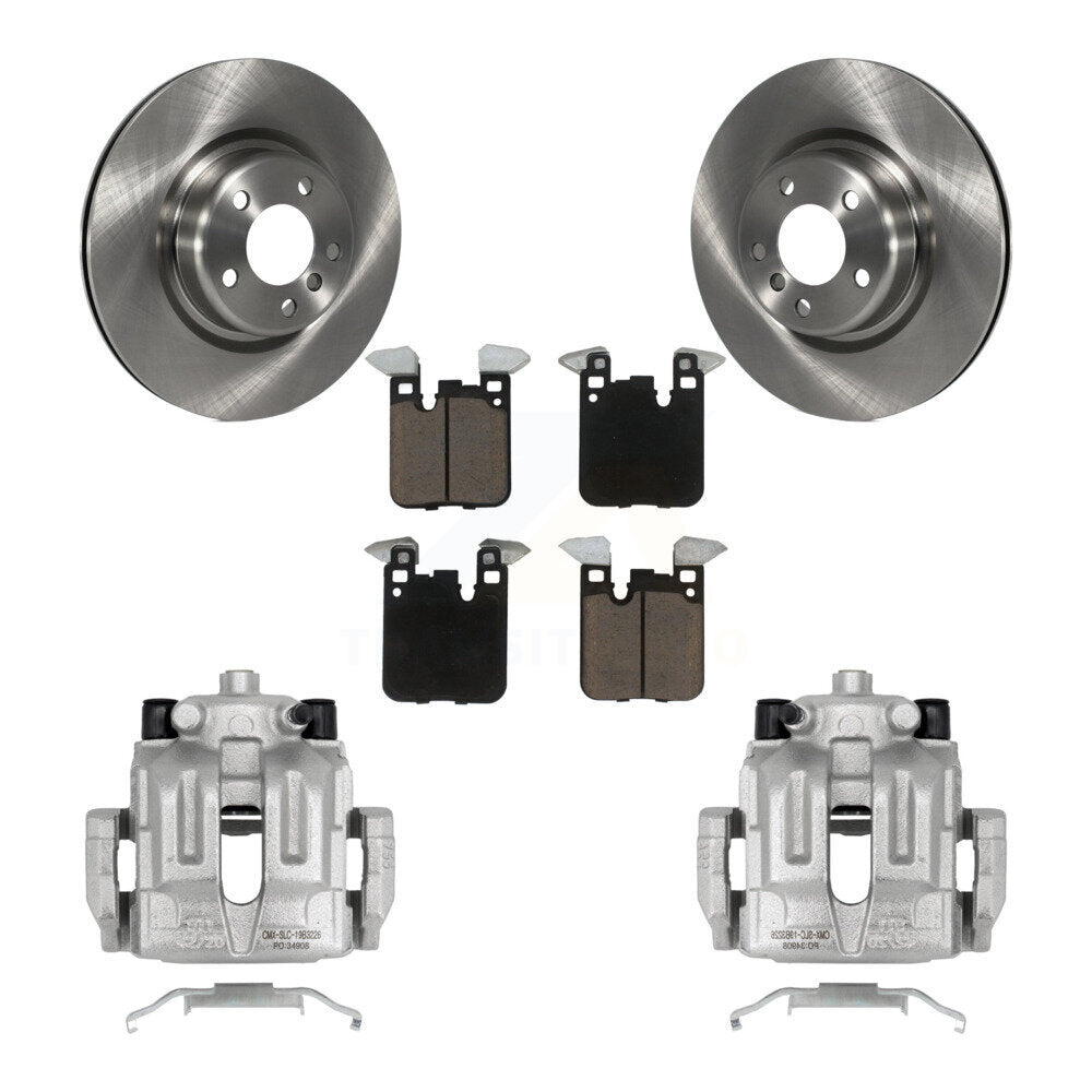 Kit de rotors d'étrier de frein à disque arrière et de plaquettes en céramique pour BMW 328i KC8-100587C