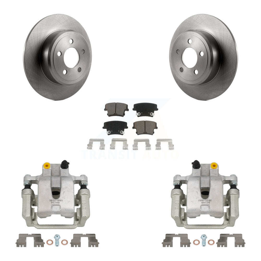 Kit de Rotor d'étrier de frein arrière et de plaquettes en céramique, pour Dodge Chrysler 300 Charger Magnu