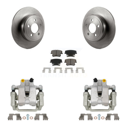 Kit de Rotor d'étrier de frein arrière et de plaquettes en céramique, pour Dodge Chrysler 300 Charger Magnu