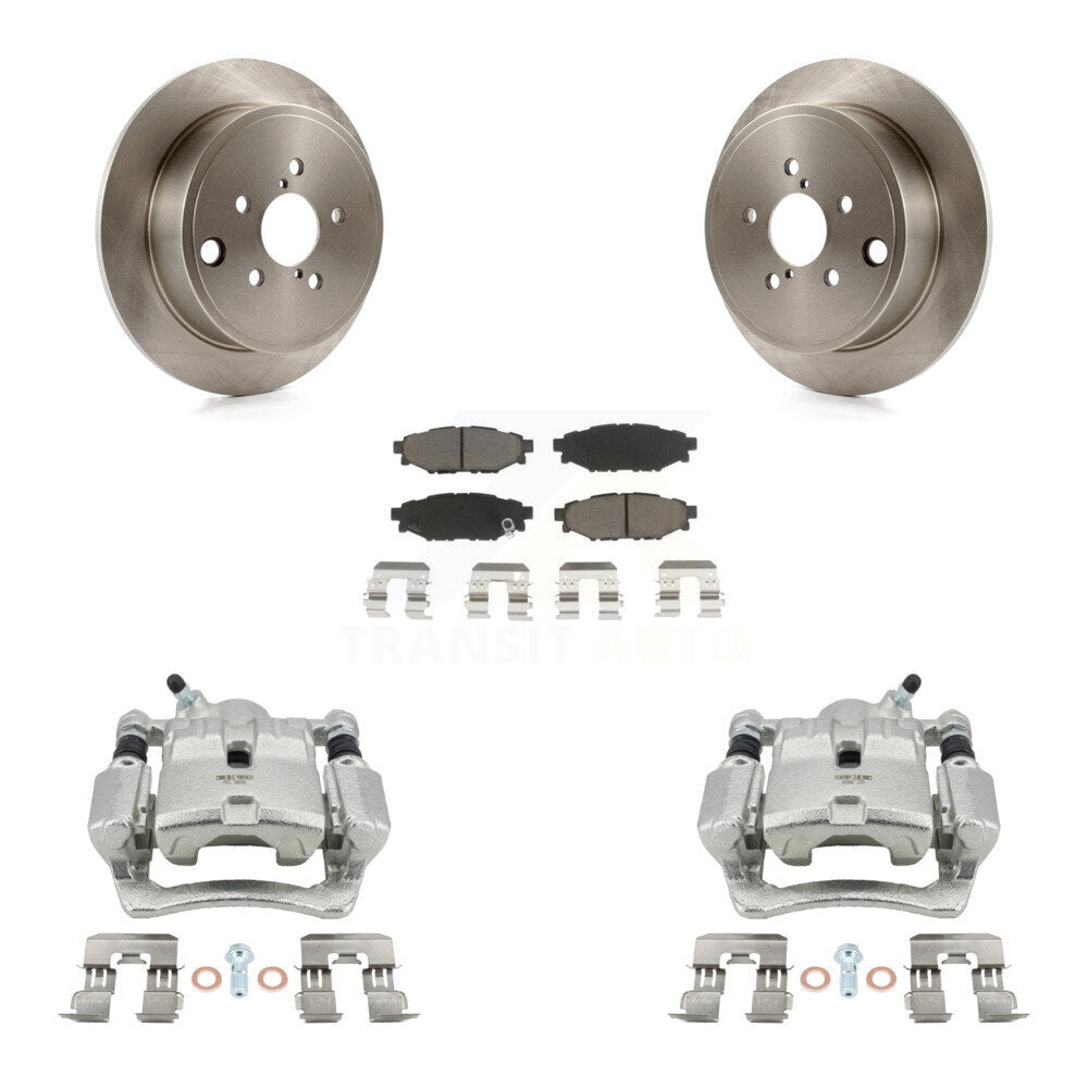 Rotors d'étrier de frein à disque arrière et Kit de plaquettes en céramique pour Subaru Impreza Forester WR