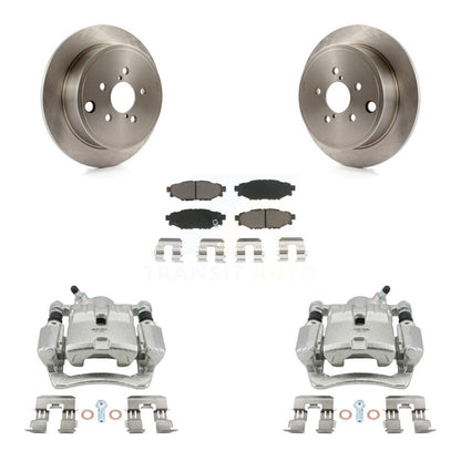 Rotors d'étrier de frein à disque arrière et Kit de plaquettes en céramique pour Subaru Impreza Forester WR