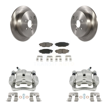 Kit de rotors d'étrier de frein à disque arrière et de plaquettes en céramique pour Subaru WRX KC8-100597C