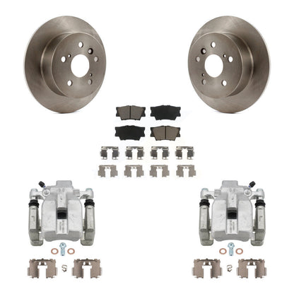 Kit de Rotor d'étrier de frein arrière et de plaquettes en céramique, pour Toyota Camry Lexus ES350 Avalo