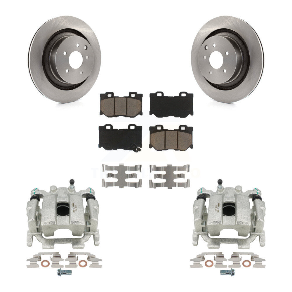 Kit de plaquettes en céramique pour étrier de frein arrière, pour INFINITI G37 AWD avec frein Brembo