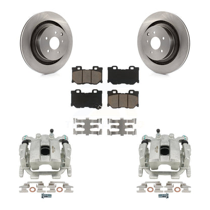 Kit de plaquettes en céramique pour étrier de frein arrière, pour INFINITI G37 AWD avec frein Brembo