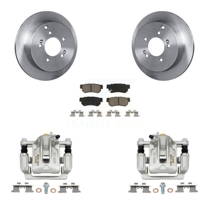 Rotors d'étrier de frein à disque arrière et Kit de plaquettes en céramique pour Hyundai Tucson Kia Sportag
