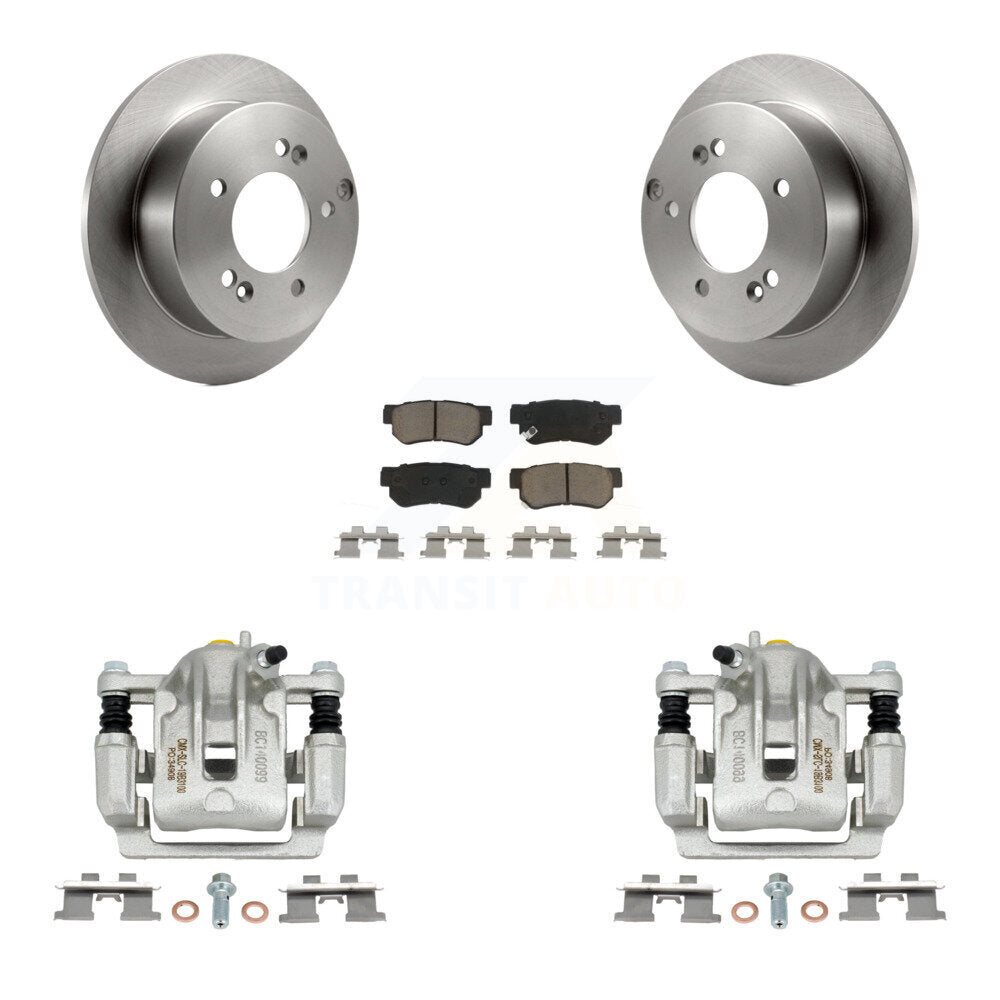 Rotor d'étrier de frein arrière et Kit de plaquettes en céramique, pour Hyundai Tucson Kia Sportage FW