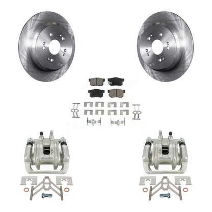 Kit de rotors d'étrier de frein à disque arrière et de plaquettes en céramique pour Acura RDX KC8-100608C