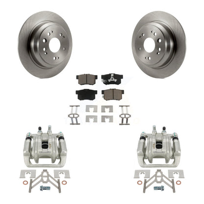 Rotors d'étrier de frein arrière et Kit de plaquettes en céramique pour Honda Accord Crosstou 2010 – 2011