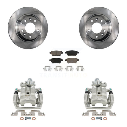 Kit de Rotor d'étrier de frein arrière et de plaquettes en céramique, pour Ford Fusion Mazda 6 Lincoln MK