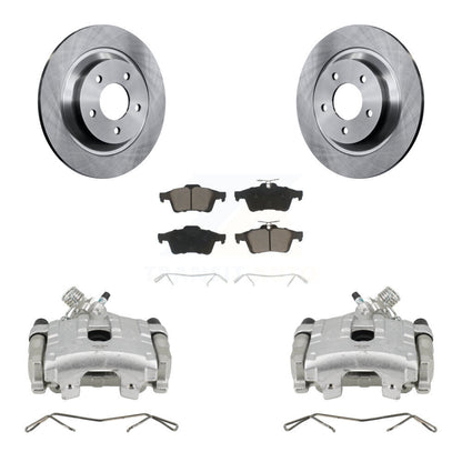 Kit de rotors d'étrier de frein à disque arrière et de plaquettes en céramique pour Mazda 5 KC8-100626C
