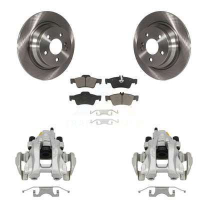 Kit de Rotor d'étrier de frein à disque arrière et de plaquettes en céramique, pour Mercedes-Benz E350 E320 E50