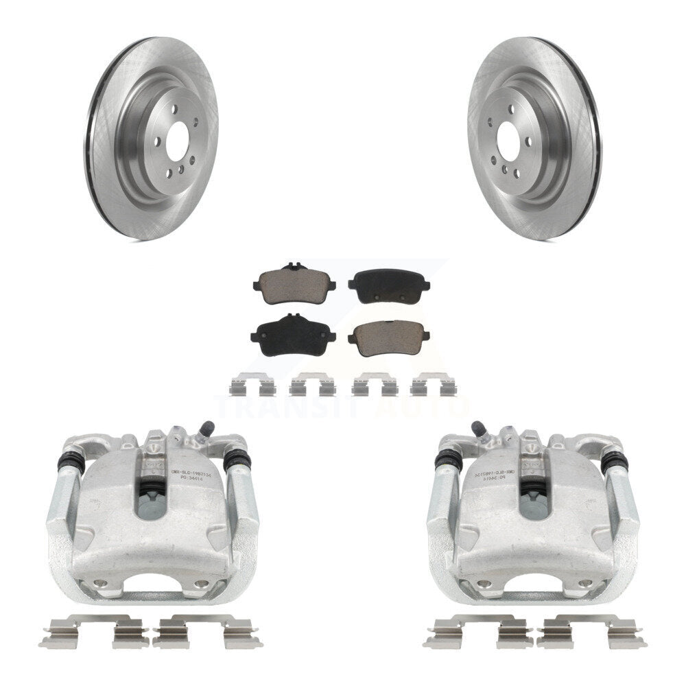 Rotors d'étrier de frein arrière et Kit de plaquettes en céramique pour Mercedes-Benz GLS550 GL550 GL45