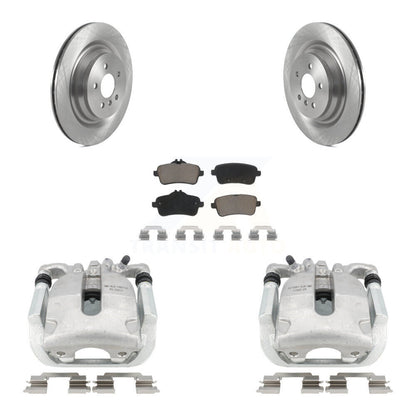 Rotors d'étrier de frein arrière et Kit de plaquettes en céramique pour Mercedes-Benz GLS550 GL550 GL45