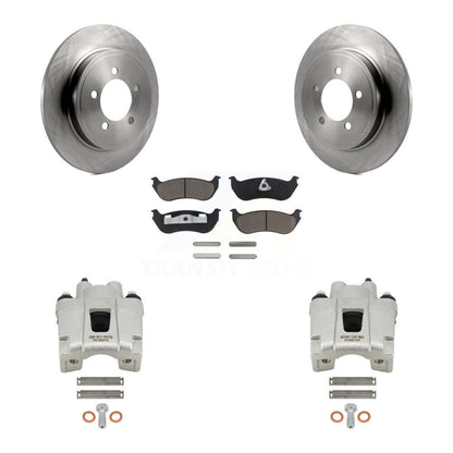 Rotor d'étrier de frein arrière et Kit de plaquettes en céramique pour Ford Explorer Mercury Mountainee